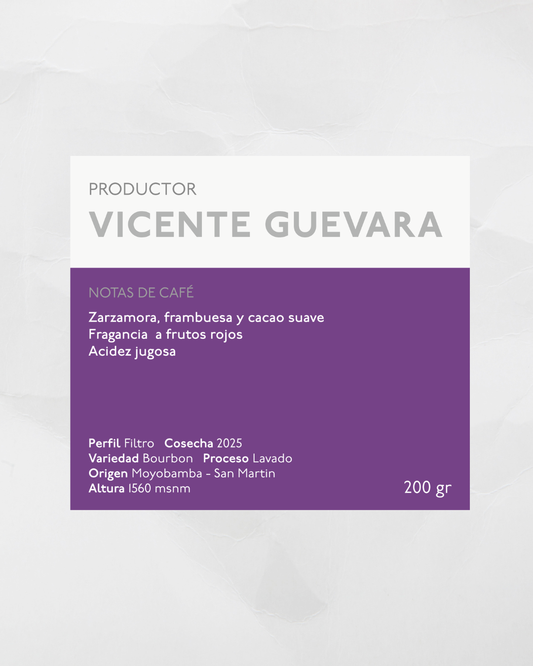 Café Vicente Guevara